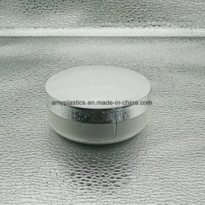 Hot Sale Round Empty Bb or Cc Cushion Powder Case / Container / Packaging / Box / Packing with Mirror