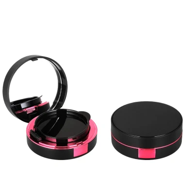 Private Label 15g Malaysia Indonesia 2021 Bb Cushion Casing Bb Cc Cream Foundation Black Air Cushion Compact Case